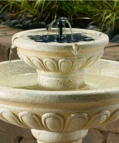 Smart Solar Staked & Pedestal Bird Baths Palermo On-Demand Solar Bird Bath