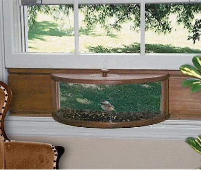 Coveside Conservation Window Bird Feeders Panoramic Window Feeder With Mirror 3 Coveside Conservation Window Bird Feeders Panoramic Window Feeder With Mirror