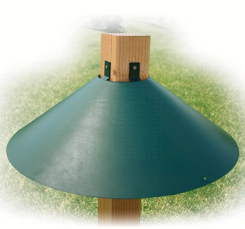 Woodlink 22-Inch Post-Mount Squirrel Baffle 4x4 Post Squirrel Baffles & Weather Guards 3 Woodlink 22-Inch Post-Mount Squirrel Baffle 4x4 Post Squirrel Baffles & Weather Guards