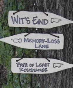 Amaranth Stoneware Detours Of Life Garden Plaques Plaques, Stepping Stones & Wall Decor