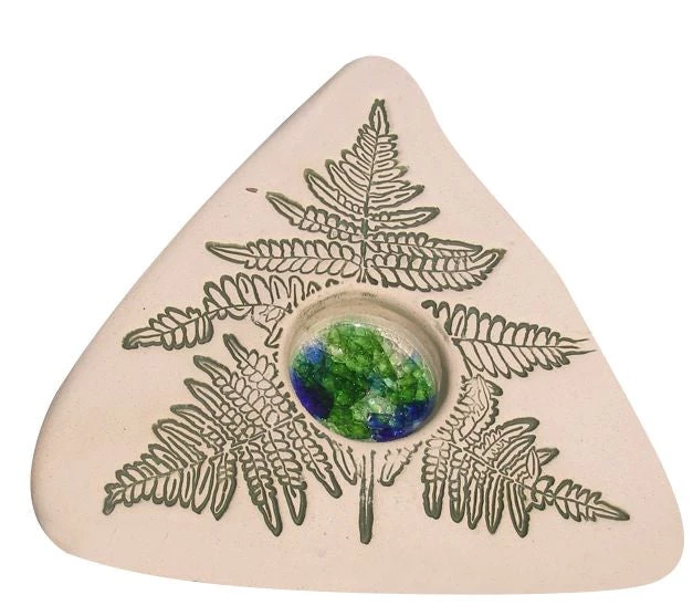 Amaranth Stoneware Butterfly Puddler Fern Design Butterflies 4 Amaranth Stoneware Butterfly Puddler Fern Design Butterflies