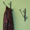 Ancient Graffiti Hand Forged Twig Wall Hook Set 1 Ancient Graffiti Hand Forged Twig Wall Hook Set