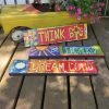 Studio M Vinyl Art Pavers- Set/3 Garden Stakes & Whirligigs