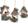 Burton+Burton Large Birdhouse Ornaments Holiday