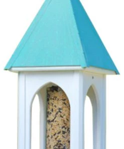 The Birdhouse Chick Copper Roof Bird Feeders Copper Roof Bird Feeder Large Opening - 28x8 9 The Birdhouse Chick Copper Roof Bird Feeders Copper Roof Bird Feeder Large Opening - 28x8