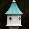 The Birdhouse Chick Copper Roof Birdhouse 34x14 Slope- 4 Portals Copper Roof Birdhouses 1 The Birdhouse Chick Copper Roof Birdhouse 34x14 Slope- 4 Portals Copper Roof Birdhouses