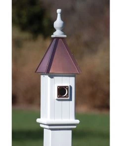 The Birdhouse Chick Copper Roof Bluebird House Copper Roof Birdhouses