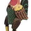 Songbird Essentials Unique Birdhouses Big Hanging Rooster Wooden Birdhouse