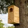 Nature Products USA Barred Owl House Assembled Or Kit Owl Houses