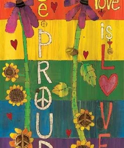 Studio M Be Proud Art Pole