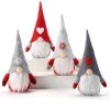 Giftcraft Home & Garden Accents Holiday Gnomes With LED Nose- Set/4 2 Giftcraft Home & Garden Accents Holiday Gnomes With LED Nose- Set/4