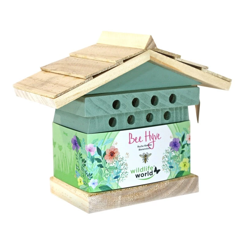 World Wildlife Bee Hyve Solitary Bee House 3 World Wildlife Bee Hyve Solitary Bee House