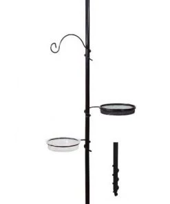 Pine Bush Home & Garden Feeder Poles & Brackets Bird Feeding Station With Auger