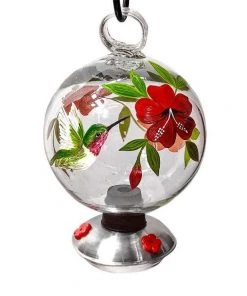 Parasol Hummingbird Feeders Botanica Dew Drop Hummingbird Feeder