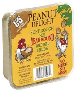C&S No Melt Peanut Delight Suet Dough Specialty Foods & Mealworms 3 C&S No Melt Peanut Delight Suet Dough Specialty Foods & Mealworms
