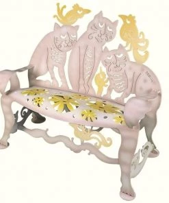 Cricket Forge Garden Cat Bench