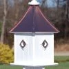 Fancy Home Copper Roof Birdhouse 28x10- 4 Portals