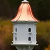 The Birdhouse Chick Copper Roof Dovecote Birdhouse 36x14 - 8 Perches Copper Roof Birdhouses 2 The Birdhouse Chick Copper Roof Dovecote Birdhouse 36x14 - 8 Perches Copper Roof Birdhouses