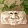 The Birdhouse Chick Planters, Urns & Pots Grandpa Wall Planter