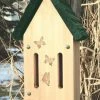 Woodlink Green Roof Butterfly House In Cedar Butterflies