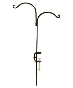 Hookery Double Arm Adjustable Deck Hook 36" Feeder Poles & Brackets