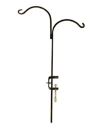 Hookery Double Arm Adjustable Deck Hook 36" Feeder Poles & Brackets 3 Hookery Double Arm Adjustable Deck Hook 36" Feeder Poles & Brackets
