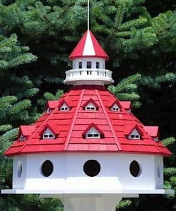 Home Bazaar Unique Birdhouses Hotel California Purple Martin Birdhouse