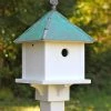 Heartwood Copper Roof Birdhouses SkyBox Copper Roof Birdhouse