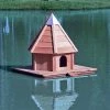 Heartwood Aqua Duck - Floating Duck House 1 Heartwood Aqua Duck - Floating Duck House