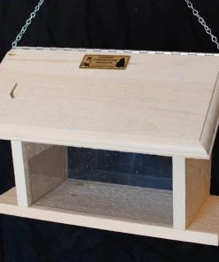 Coveside Conservation Wooden Bluebird Feeder-Hang Or Post-Mount