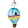 DZI Handmade Designs Felted Wool Birdhouse-Hot Air Balloon Unique Birdhouses