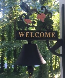 The Birdhouse Chick Hummingbird Welcome Bell
