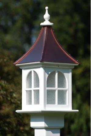 The Birdhouse Chick Copper Roof Light Fixture In Vinyl/PVC 3 The Birdhouse Chick Copper Roof Light Fixture In Vinyl/PVC