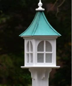 The Birdhouse Chick Copper Roof Light Fixture In Vinyl/PVC