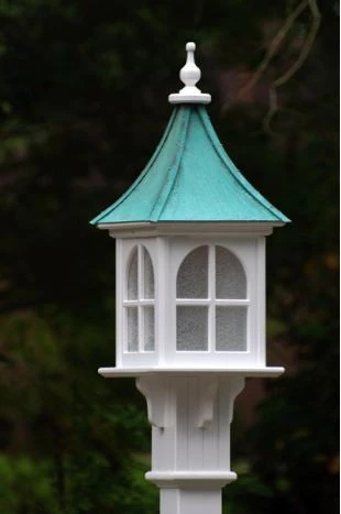 The Birdhouse Chick Copper Roof Light Fixture In Vinyl/PVC 4 The Birdhouse Chick Copper Roof Light Fixture In Vinyl/PVC
