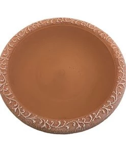 The Birdhouse Chick Large Solar Fountain Bird Bath