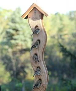 The Birdhouse Chick Thistle Feeders Large Wave Thistle Bird Feeder