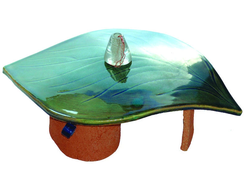 Amaranth Stoneware Toad Houses Stoneware Leaf Toad House 3 Amaranth Stoneware Toad Houses Stoneware Leaf Toad House