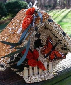 Mr. Bird Casita Edible Birdhouse Unique Birdhouses