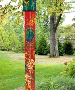 Studio M Birdhouse Art Poles 6 Ft. Post Unique Birdhouses