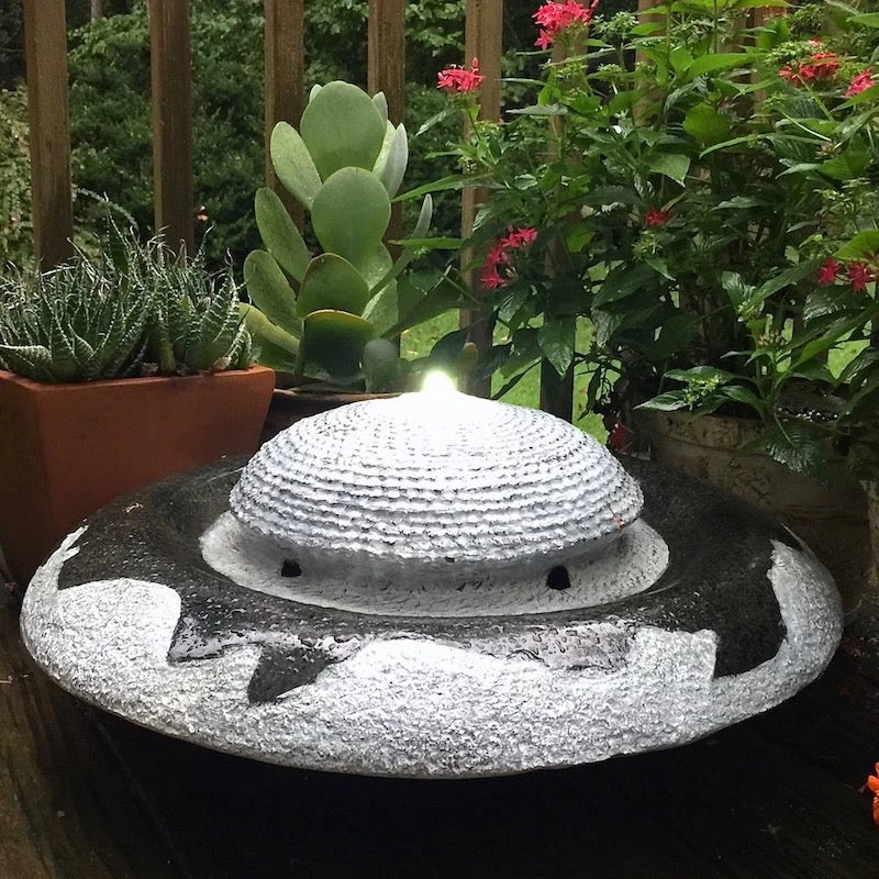 DNA BirdBath Fountains, Misters & Wigglers Moonrise Lighted Fountain 3 DNA BirdBath Fountains, Misters & Wigglers Moonrise Lighted Fountain