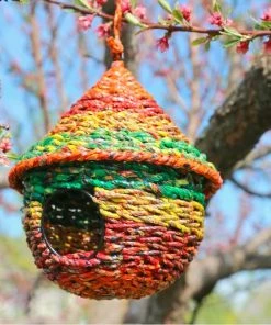 The Birdhouse Chick Nesting And Roosting Pocket Unique Birdhouses
