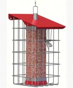 Peanut Feeders Nuttery Tall Caged Feeder