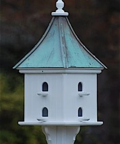 The Birdhouse Chick Copper Roof Purple Martin House 36x14