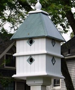 A Wing And A Prayer Dovecote Plantation Birdhouse 8 Nest Vinyl Birdhouses