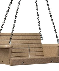 Songbird Essentials Porch Swing Squirrel Feeder- Cedar Or Poly