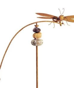 Red Carpet Studios Large Dragonfly Kinetic Garden Stake