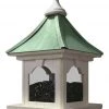 The Birdhouse Chick Copper Roof Bird Feeder With Large Capacity - Hanging