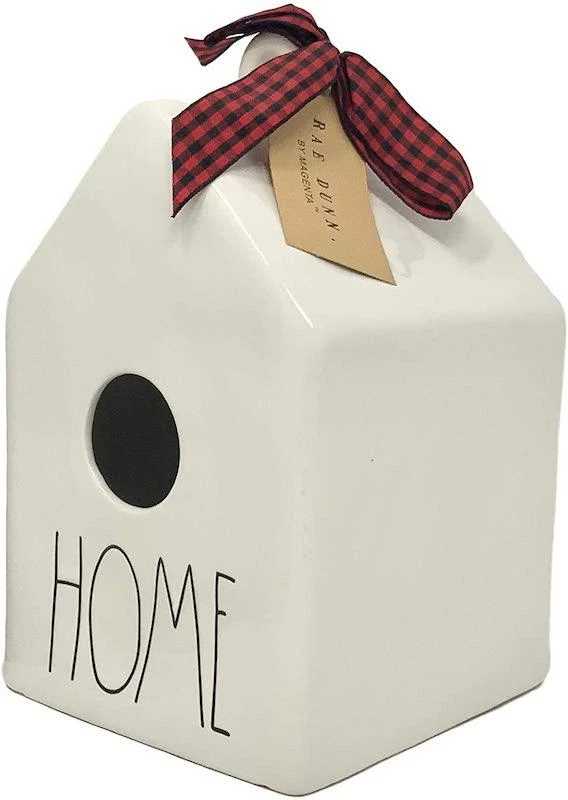 The Birdhouse Chick Ceramic Birdhouse- Rae Dunn Home Unique Birdhouses 5 The Birdhouse Chick Ceramic Birdhouse- Rae Dunn Home Unique Birdhouses