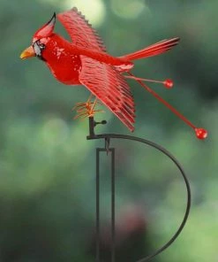 Red Carpet Studios Rocking Cardinal Garden Balancer